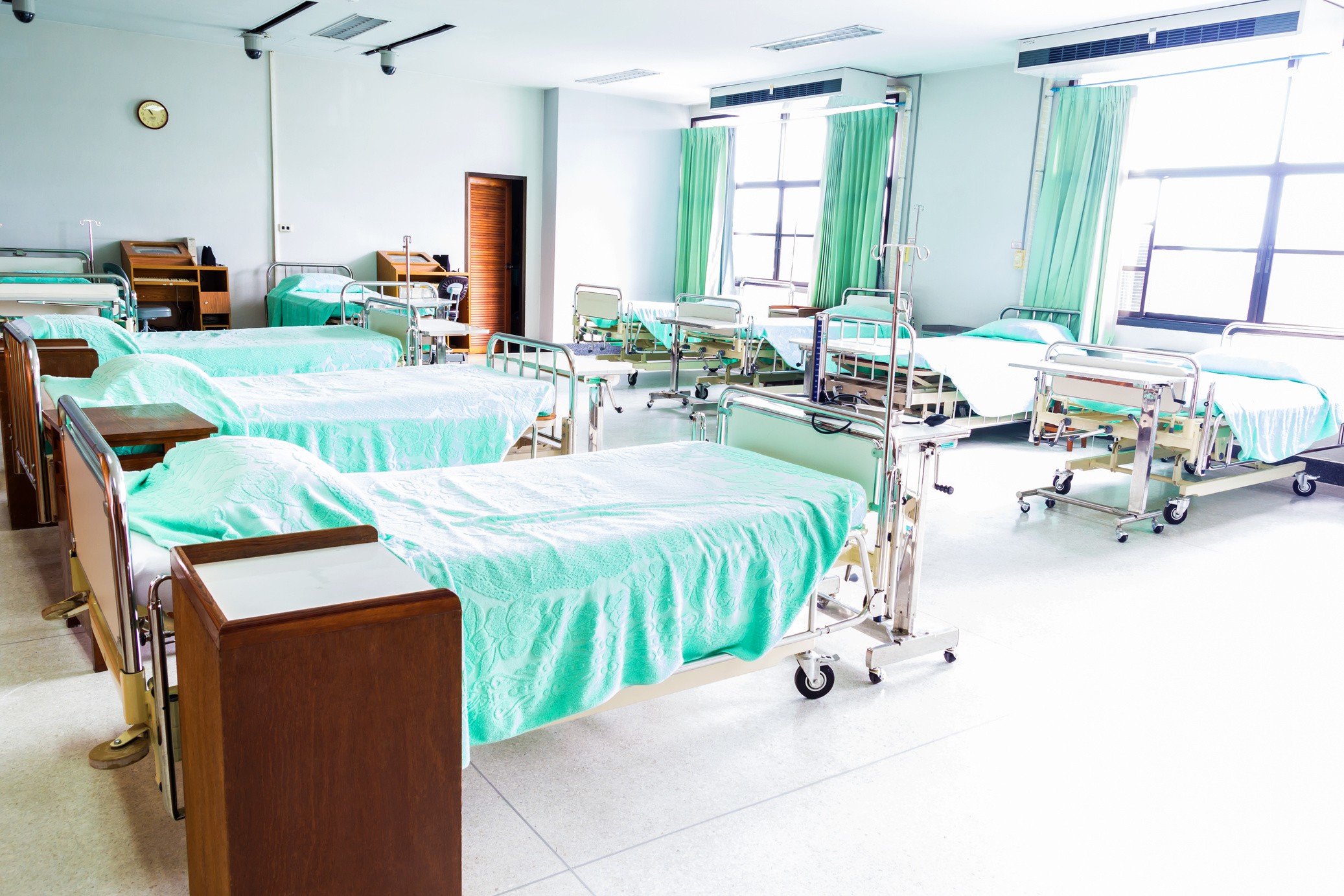 Modern hospital interior